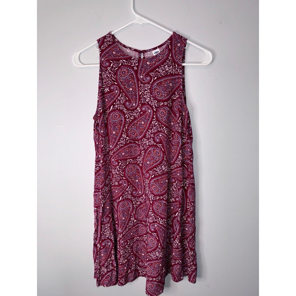 Old‎ Navy Maroon Sleeveless Dress